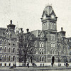 University Hall in 1874 housed everything - from classrooms to a chapel.