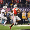 Ezekiel Elliott runs for one of his four touchdowns in the game.
