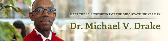 Campus and beyond: President Drake's first day