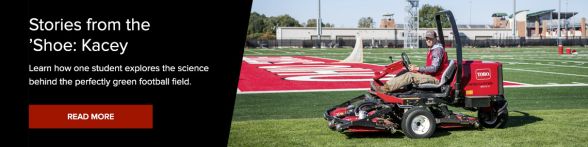 Ohio State Football Provides Education For Turf Grass Student