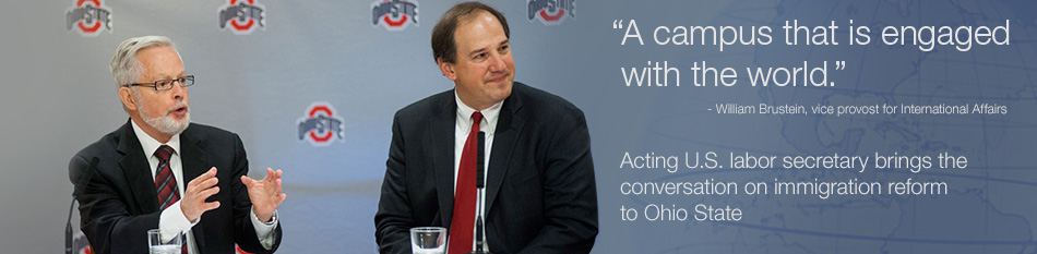 Featured news item: Ohio State joins immigration reform conversation