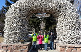 O-H-I-O in Jackson Hole, Wyoming