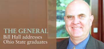 Bill Hall addresses commencement