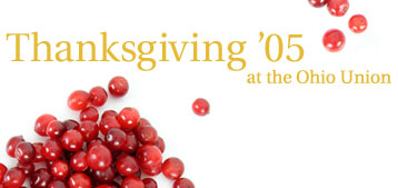 Thanksgiving at the Ohio Union