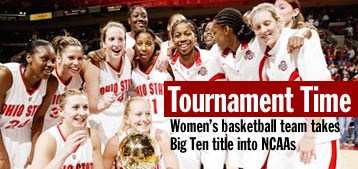 Women’s basketball team takes Big Ten title into NCAAs