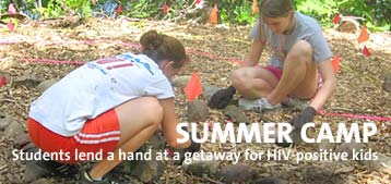 OSU students help out at Camp Heartland