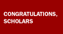 Congratulations, scholars