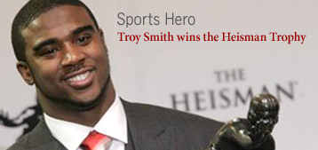Troy Smith wins the Heisman Trophy