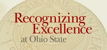 University teaching, scholar, and service awards