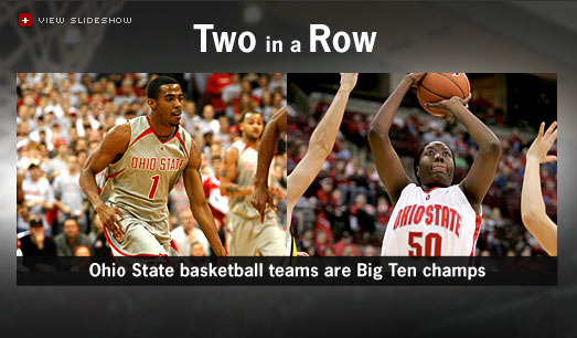 For a second year in a row, Ohio State's basketball teams have made Big Ten 