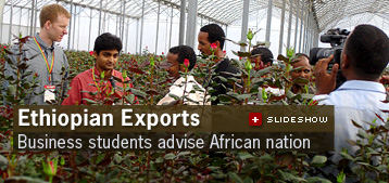 Business students advise African nation