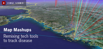 Remixing tech tools to track disease