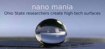 Ohio State researchers create high-tech surfaces