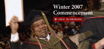 Winter 2007 Commencement