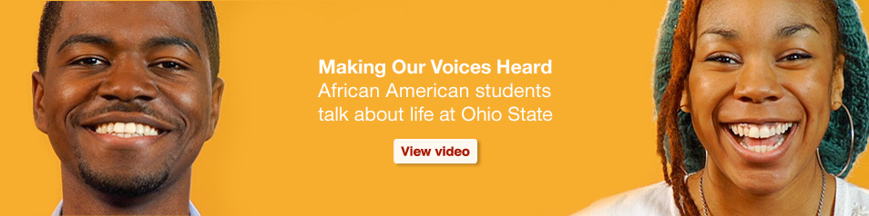 African American students talk about life at Ohio State