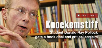Student Donald Ray Pollock gets a book deal and critical acclaim