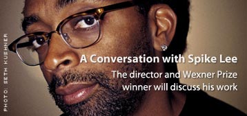 The director and Wexner Prize winner will discuss his work