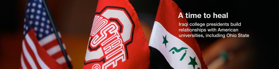 Iraqi college presidents build relationships with American universities, including Ohio State