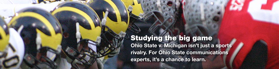 "Studying the big game"