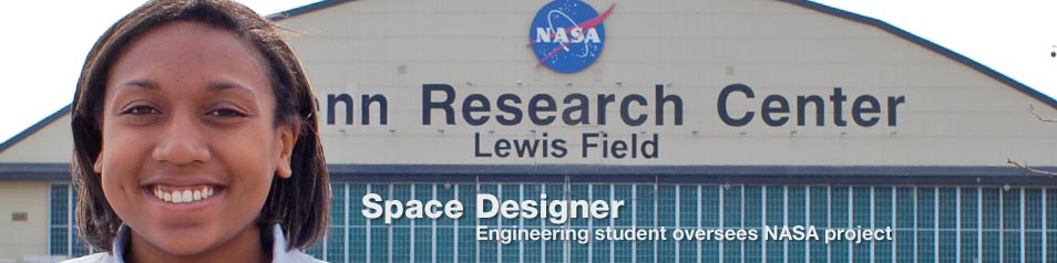 Engineering student oversees NASA project