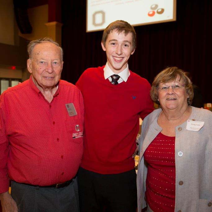 Mr. and Mrs. Feltz at the 2013 Scholarship Reception