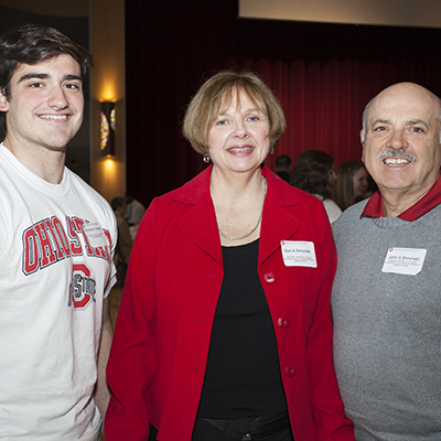 Mr. and Mrs. Simonetti at the 2014 Scholarship Reception
