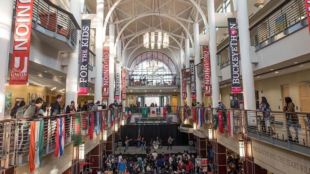 The great hall of the Ohio Union