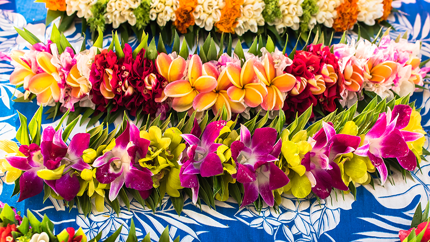 floral leis