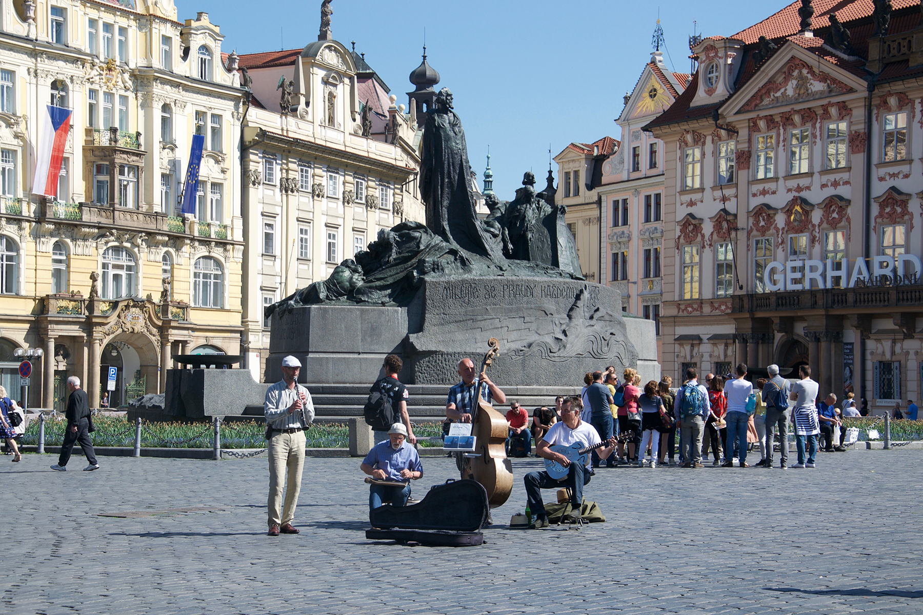 Statue in Prague