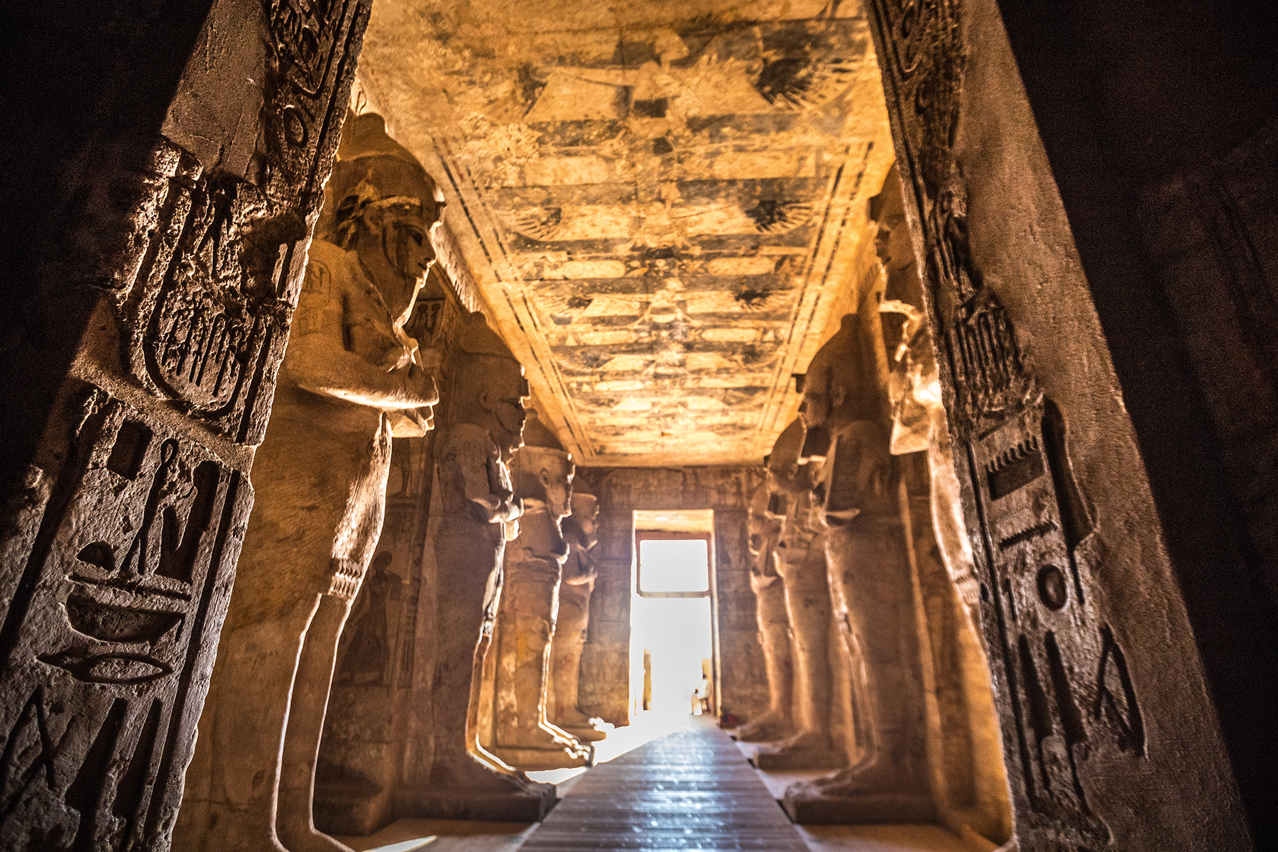 inside Abu Simbel