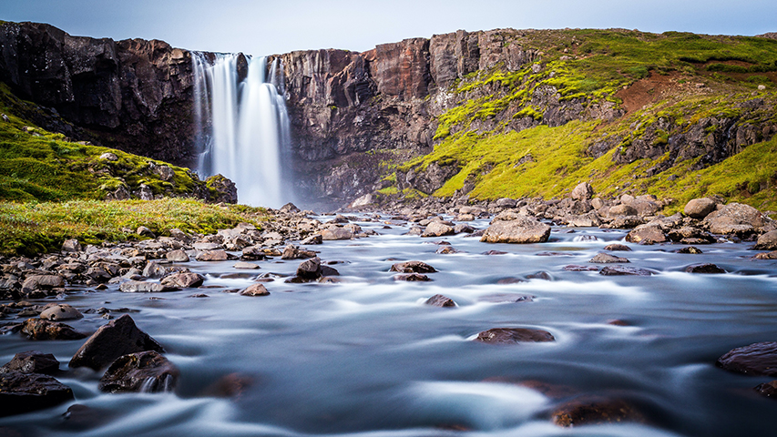 isafjordur waterfall