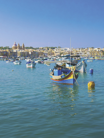 Valletta from the water