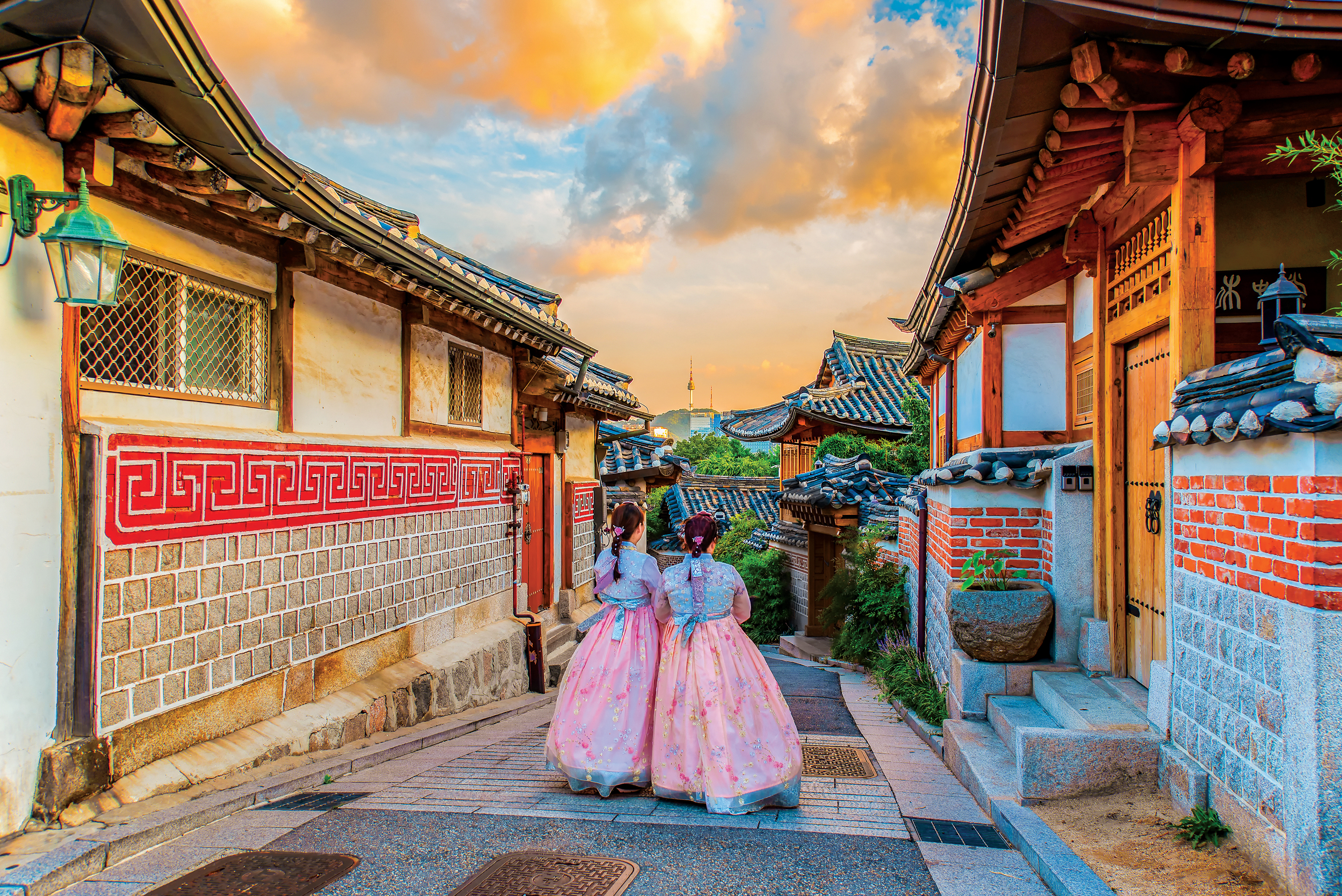 Bukchon Village Hanok Houses