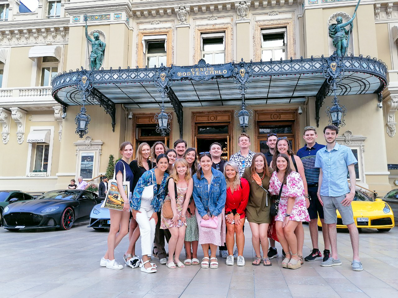 group photo in monte carlo