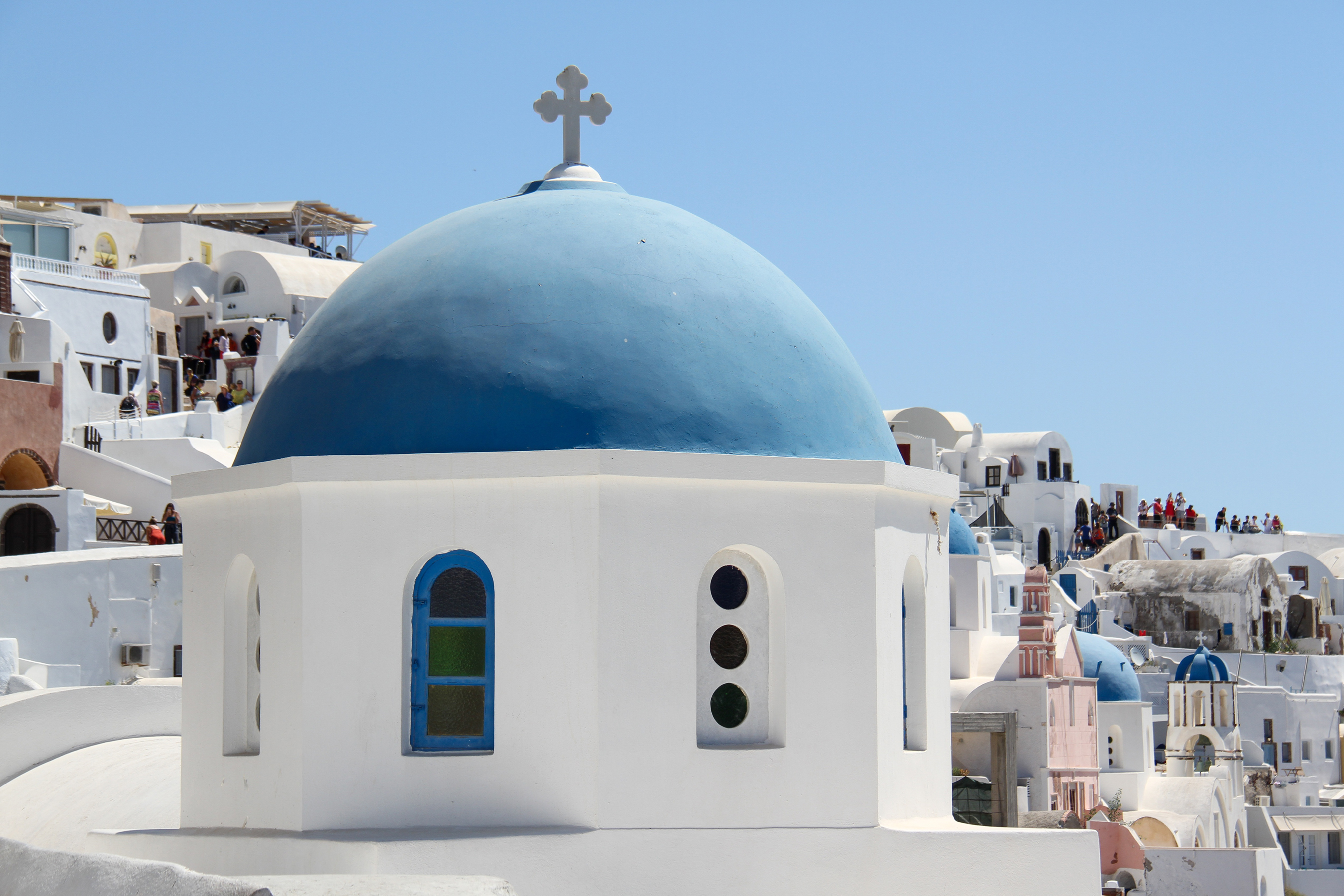 Santorini church