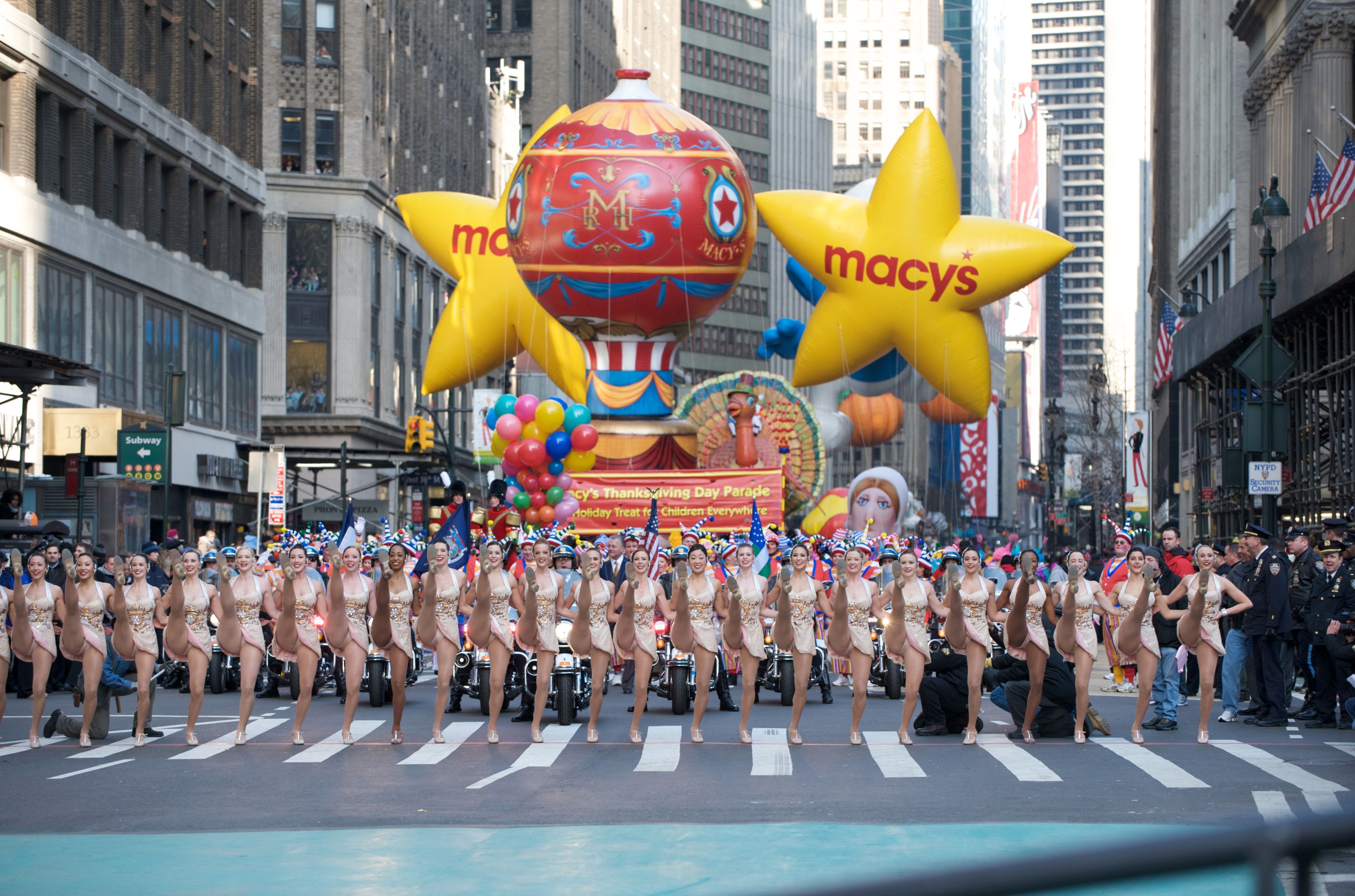 Macy's Day Parade star balloons