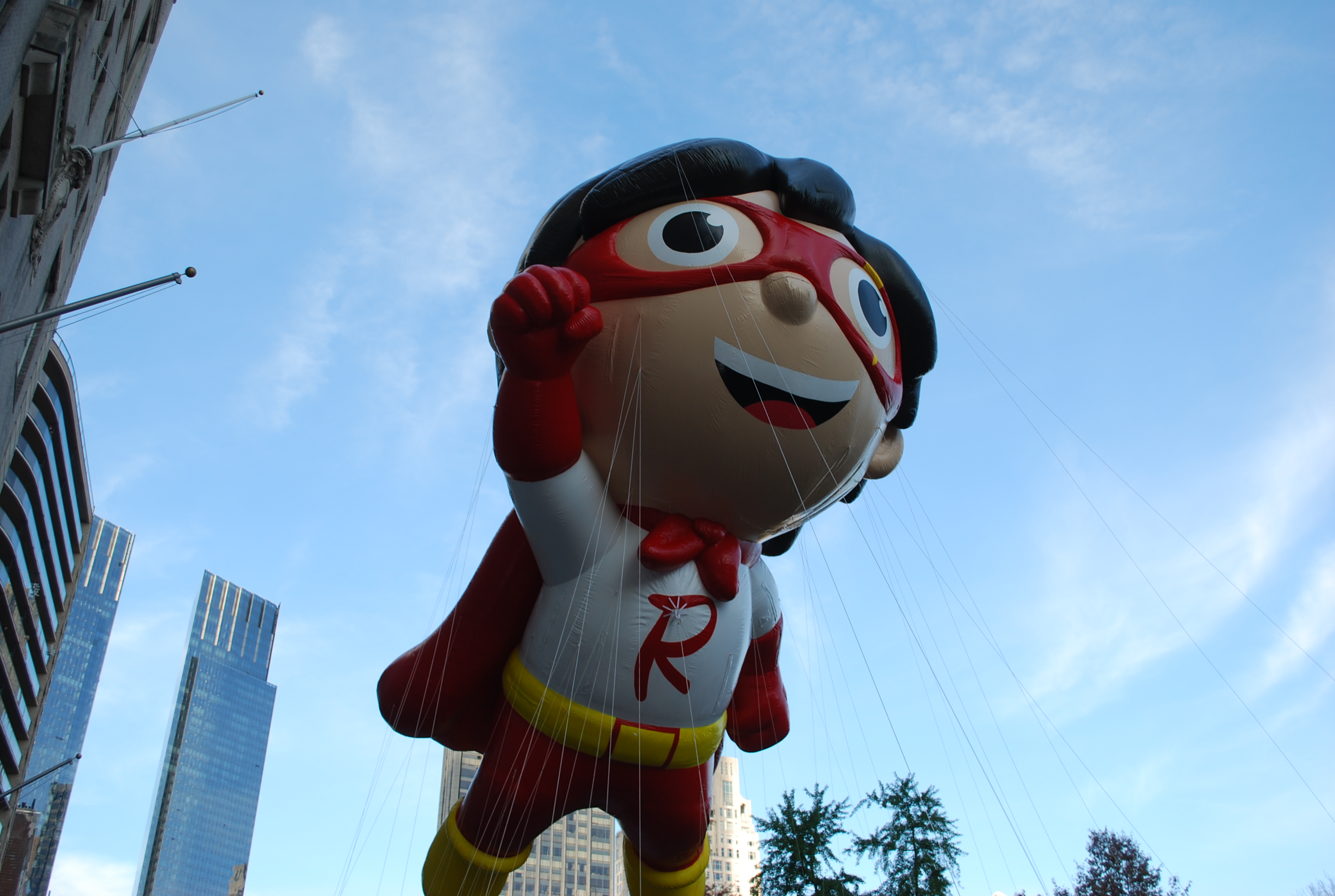 Superhero Ryan balloon