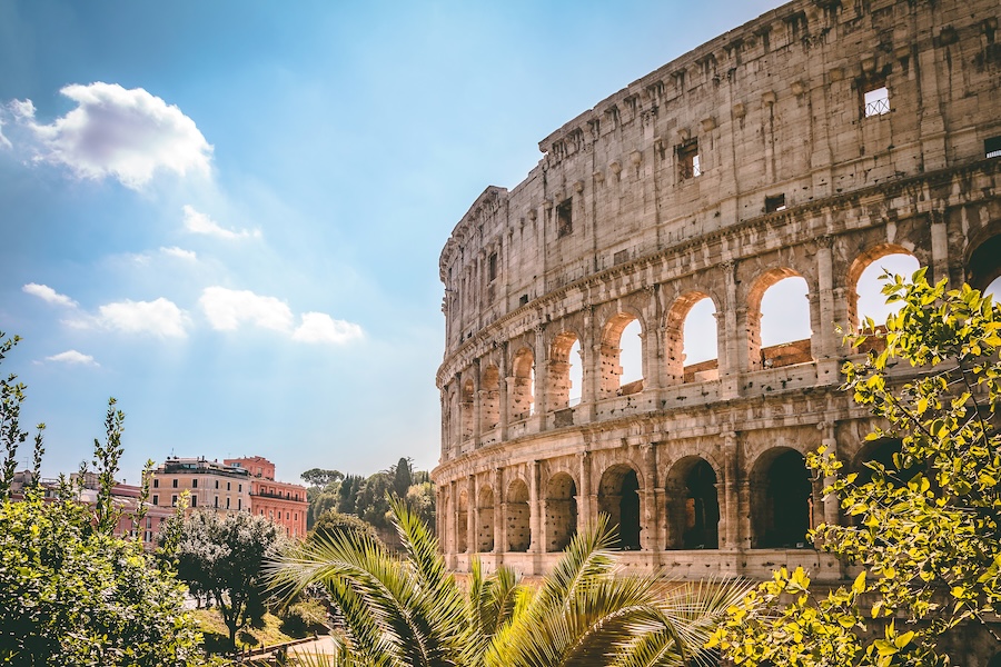 The Coliseum in Rome