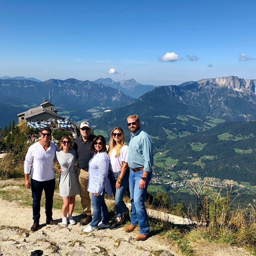Tour participants at Eagle's Nest