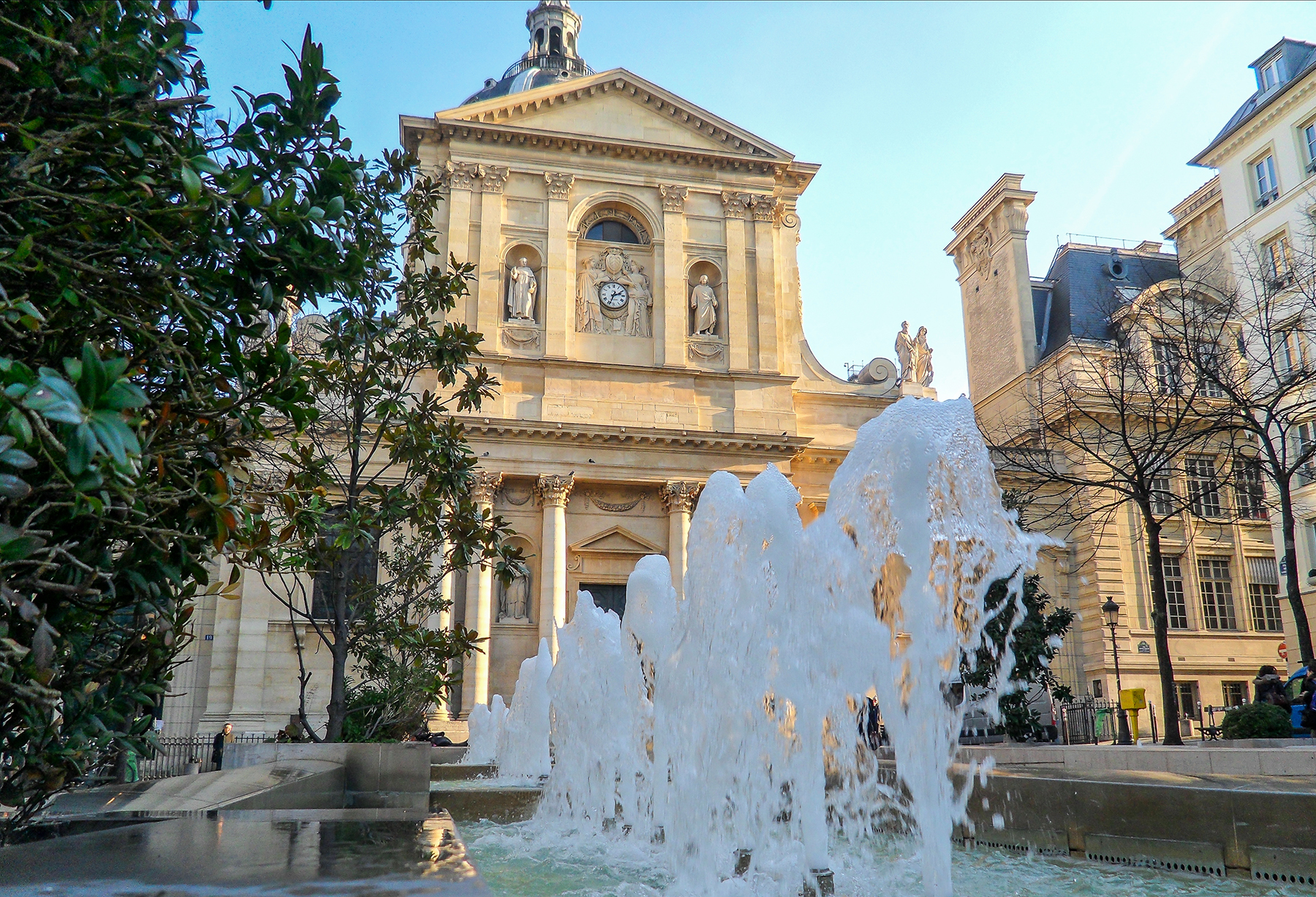Fountain in Sorbonne