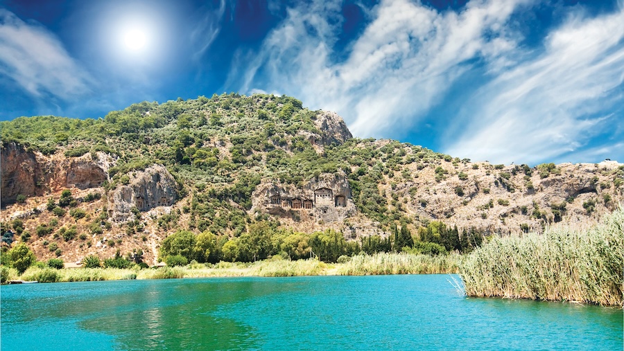 Lycian Tombs Dalyan Kaunos