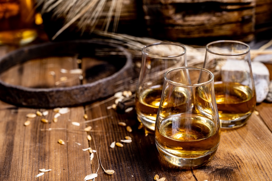 Whiskey tasting