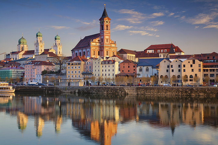 Buildings in Passau