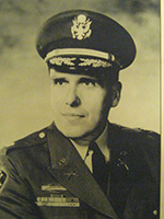 black and white photograph of MG (Ret.) Llyle J. Barker, Jr., ’54