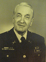 black and white photograph of COL (Ret.) Barton A. Loomis, Jr., ’41 (dec.)