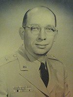 black and white photograph of BG (Ret) Edward A. Pagels, ’34 (dec.)