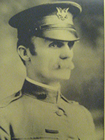 black and white photograph of COL (Ret.) George L. Converse, Jr., ROTC founder, Cmdt of Cadets 1900-1918 (dec.)