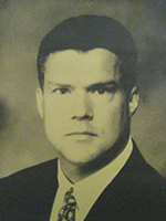 black and white photograph of Mr. Grant L. Douglass, ’84
