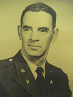 black and white photograph of COL (Ret.) Curry Vaughan (dec.), PMS