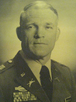 black and white photograph of LTC (Ret.) Gwynn Vaughan, PMS